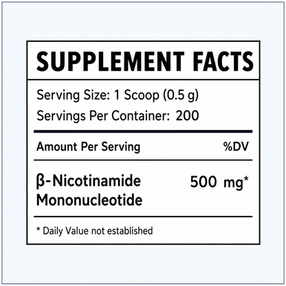 Buy 1 Get 2 Free - Organix™ - NMN (Nicotinamide Mononucleotide) Pure Powder