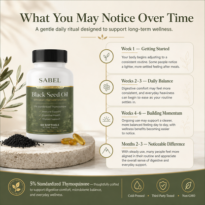 Ethiopian Black Seed Oil
